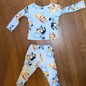 Bluey unisex 2T pajamas